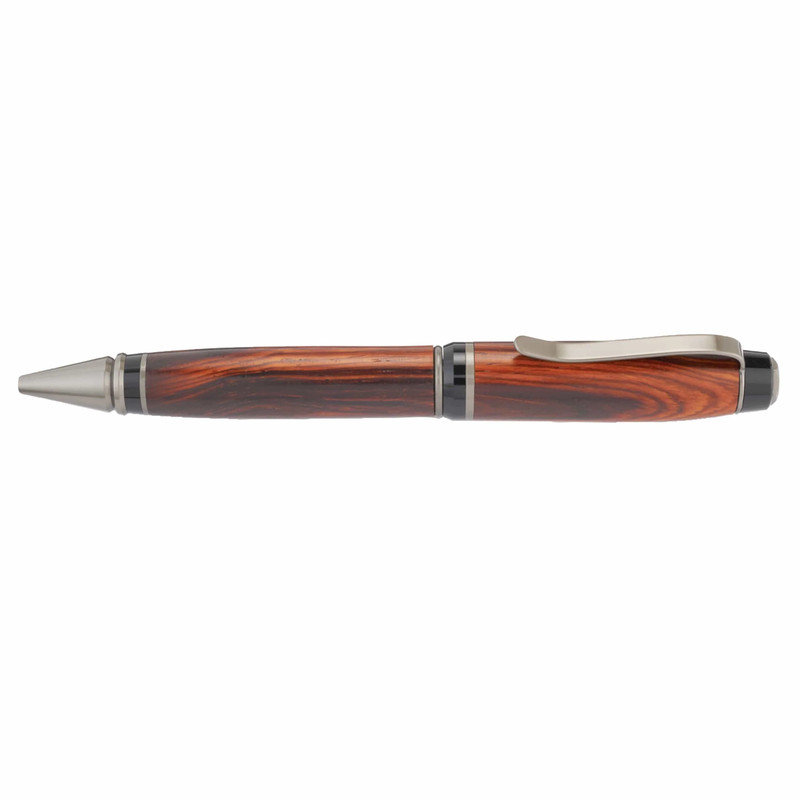 Premier Cigar Ballpoint Pen Kit - Finish:Satin Black